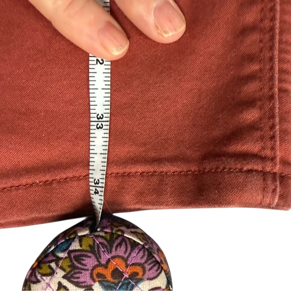 Curve Appeal Rust Skinny Pants Size 20W Plus Stretch - Picture 9 of 11